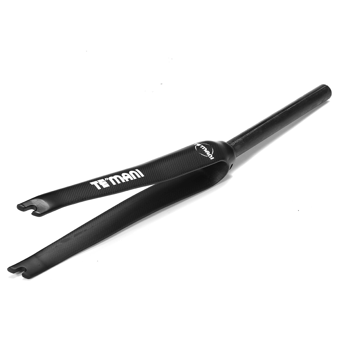 BIKIGHT 700*23C T800 Bike Front Fork Fixed Gear Bicycle Carbon Fiber Fork Outdoor Cycling Bicycle Replace Parts Bicycle Forks - MRSLM