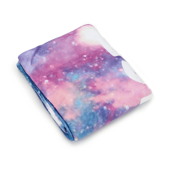 70X140Cm Polyester Fiber Galaxy YOLO Pattern Bath Beach Towel Soft Reactive Print Washcloth - MRSLM