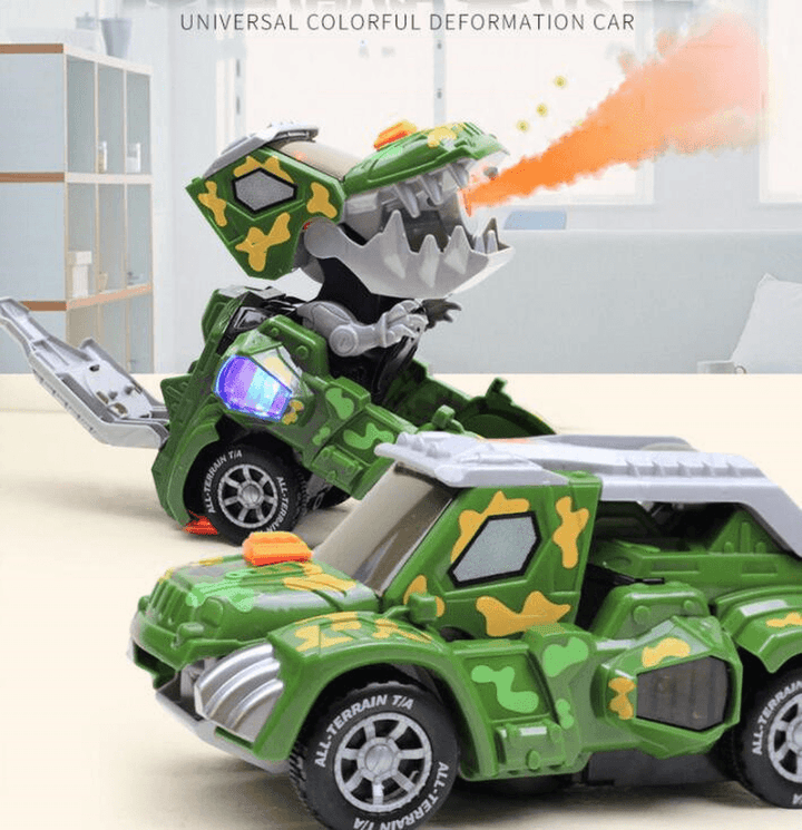 Universal Electric Spray Morphing Dinosaur Chariot - MRSLM