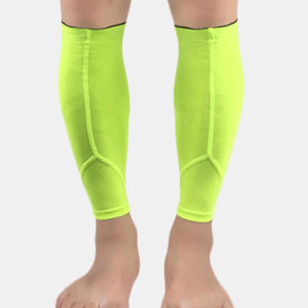 Sports Knee Pads Knitted Breathable Silicone Compression Leggings Sock Compression Stockings - MRSLM