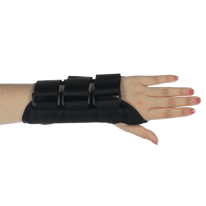 Right/Left Hand Wrist Brace for Carpal Tunnel Adjustable Wrist Support Brace with Splints Arm Compression Hand Wrist Support - MRSLM