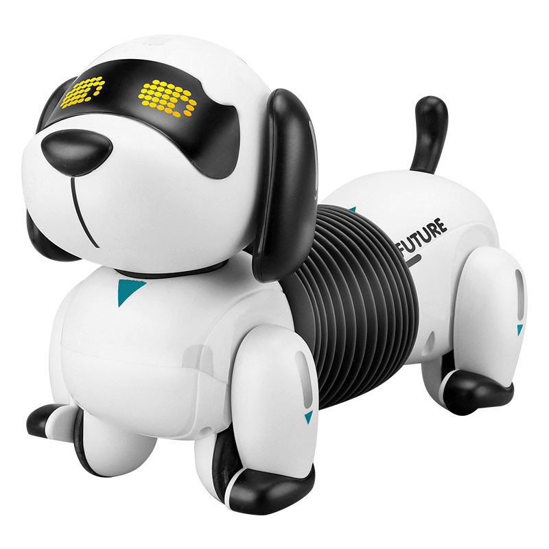 Simulation Robot Dog Retractable Stunt Children Toy Dog - MRSLM