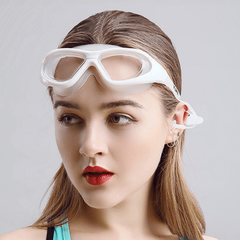 Waterproof Anti-Fog Swimming Goggles Reading Glasses - MRSLM