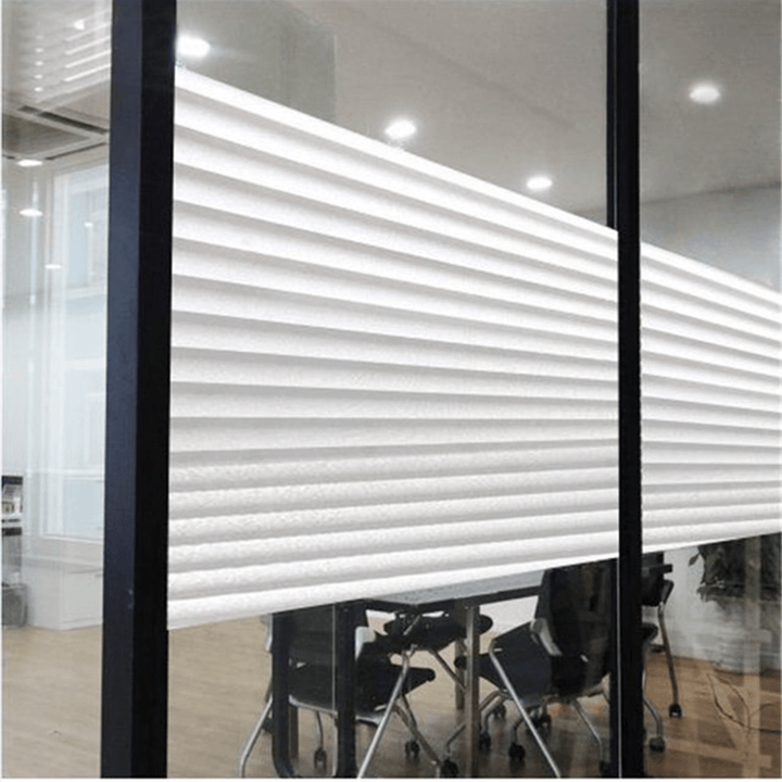 100/200Cm Frosted Window Film Glass Sticker Anti-Uv Privacy Office Home Decoration - MRSLM