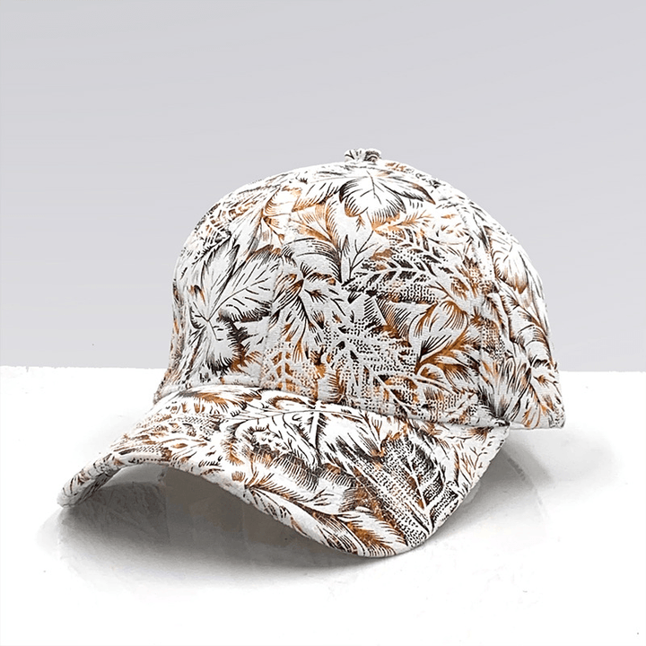 All-Match Printed Baseball Cap Ladies Outdoor Outing - MRSLM