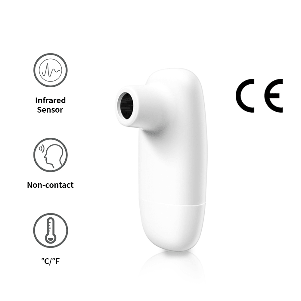 Thermodock Non-Contact Contactless Smart IR Infrared Sensor Forehead Body/Object Thermometer Replacement for OTG Function Android System with APP Control - MRSLM