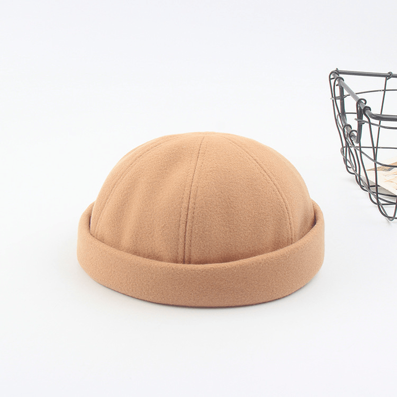 Plain Woolen Landlord Hat - MRSLM