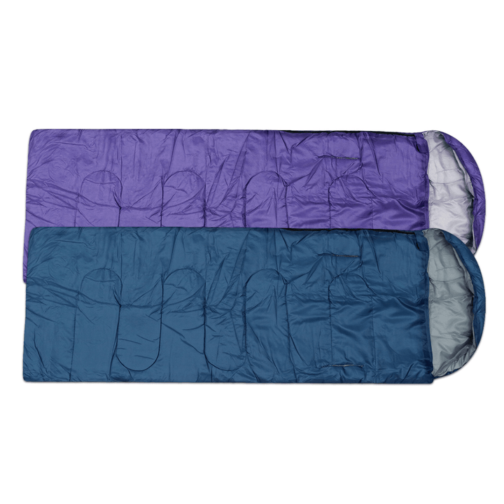 10X75Cm Waterproof Camping Envelope Sleeping Bag Outdoor Hiking Backpacking Sleeping Bag with Compression Sack Case - MRSLM