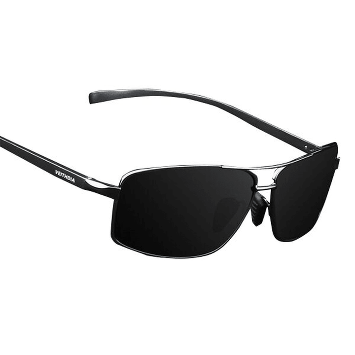 Men Aluminum Sunglasses Outdooors Polarized Sports Driving Eyewear - MRSLM