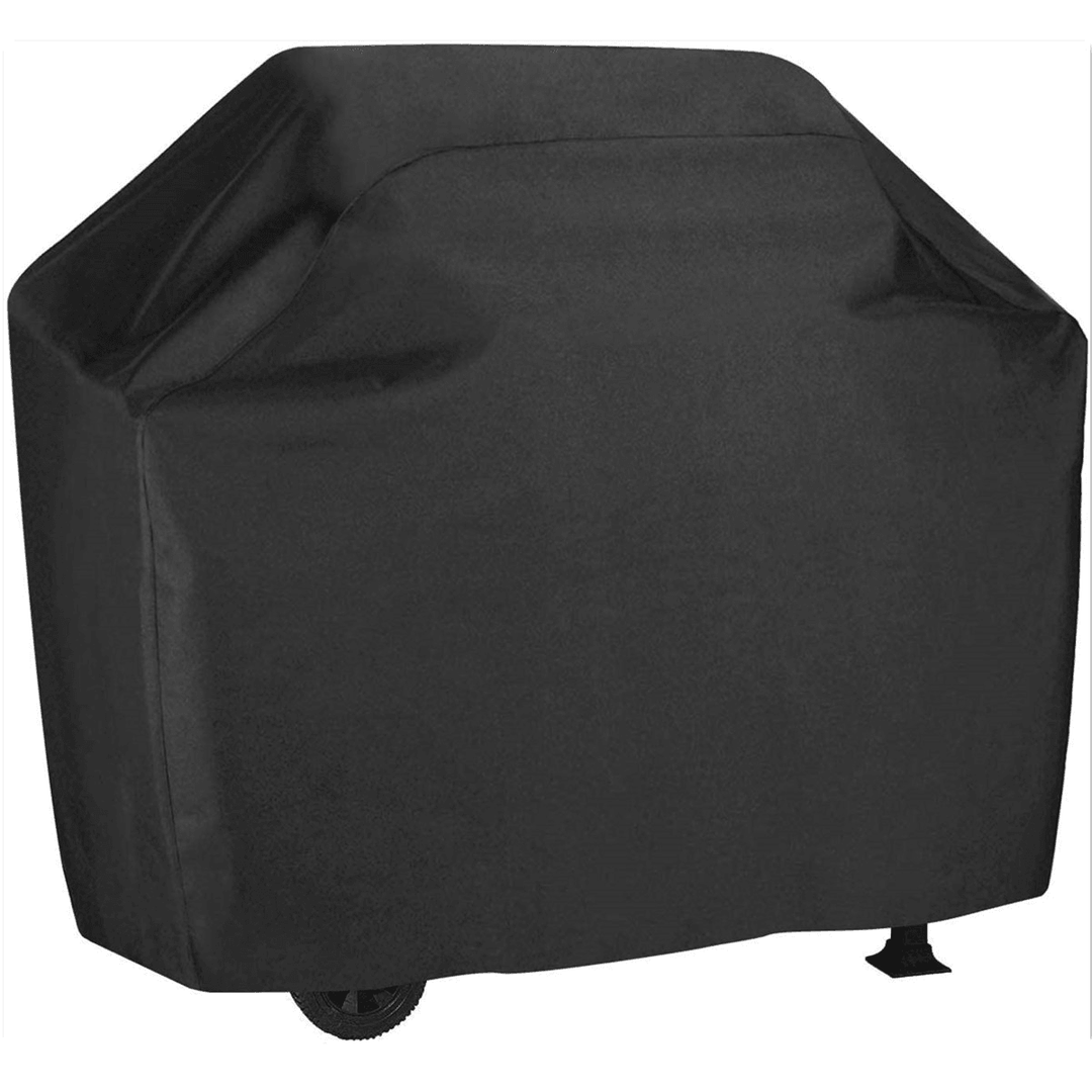 Waterproof Black Barbecue Cover anti Dust Rain Cover Garden Yard Grill Cover Protector for Outdoor BBQ Accessories - MRSLM