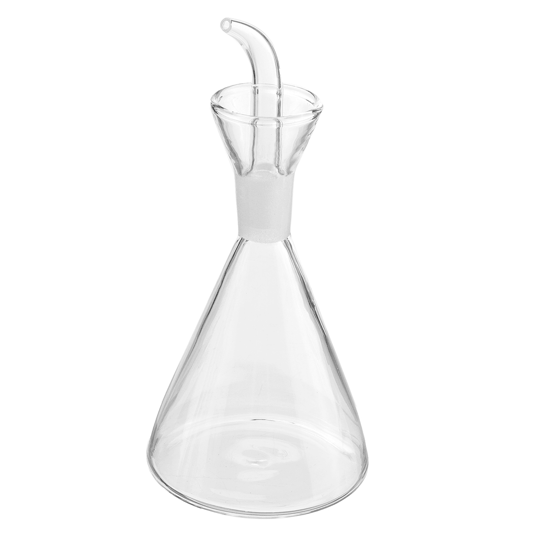 125-500Ml Olive Oil Glass Dispenser Vinegar Pourer Bottle Cone Bottle Kitchen Cooking Tool - MRSLM