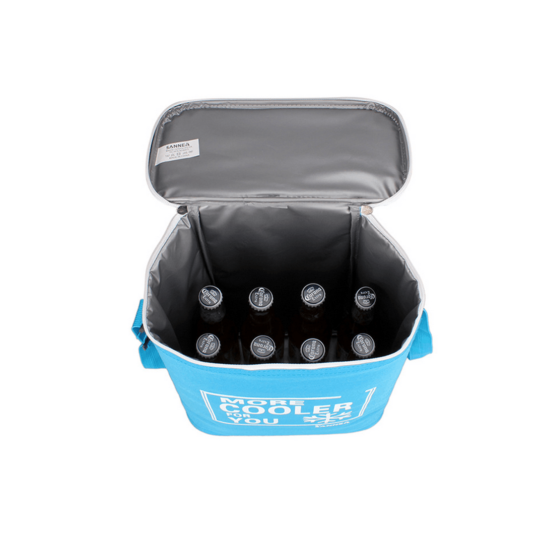 6L Outdoor Portable Insulated Thermal Cooler Bag Picnic Lunch Box Food Container Pouch - MRSLM