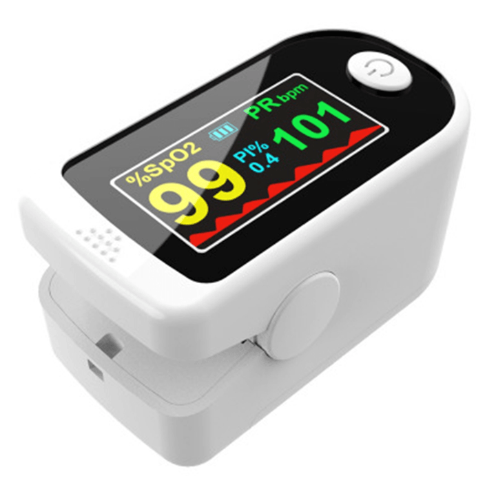 BOXYM JSL-X201 Finger-Clamp Pulse Oximeter Oxygen Saturometro Pulse Rate Monitor Digital SPO2 Medical Saturatiemeter Vinger Monitor - MRSLM