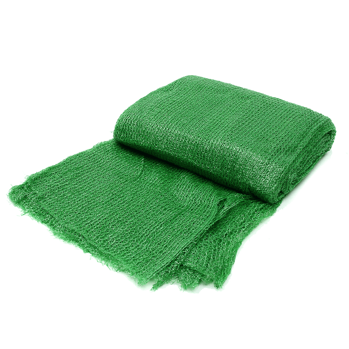 5X4M 40% Sunblock Shade Cloth Green Sunshade Net for Plant Cover Greenhouse Barn 2 Pin Knit - MRSLM