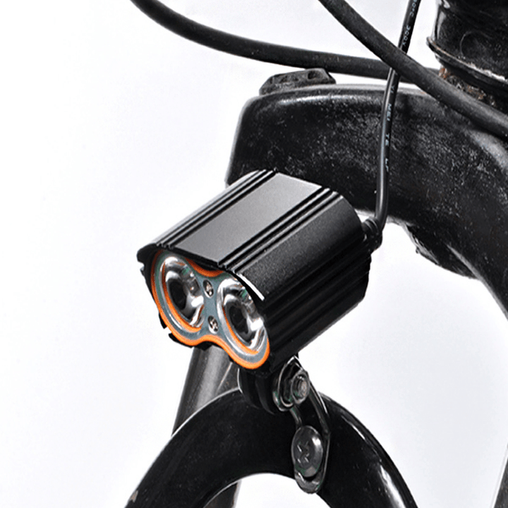 XANES® DL24 1600LM Dual T6 LED Bike Light 4 Modes Waterproof E-Bike Electric Scooter Lamp Headlight for Cycling Camping - MRSLM