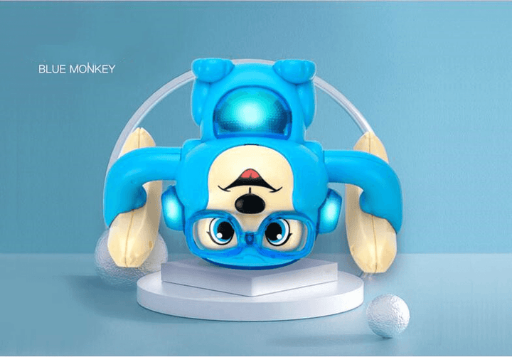 Sounding, Rolling and Somersault Monkey Electric Toy - MRSLM