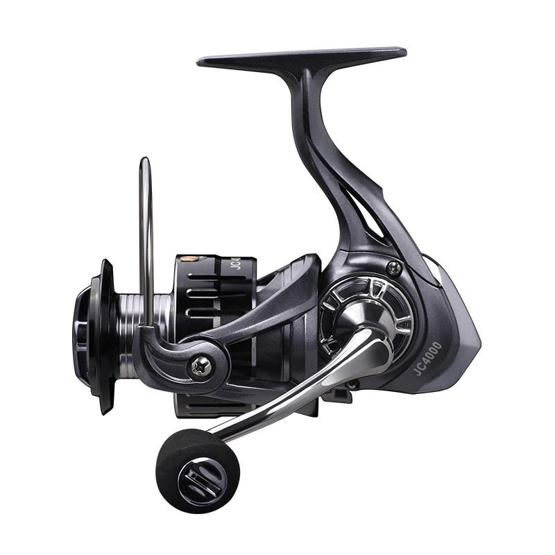 LINNHUE Fishing Reel 5.2:1 Tooth Speed Ratio 4+1 Bearings 8KG Unloading Force Value Metal Spinning Reel Light Weight Fishing Reel - MRSLM