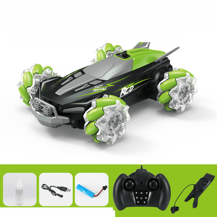 Spray Lights Stunt Remote Control Car Four-Wheel Drive - MRSLM