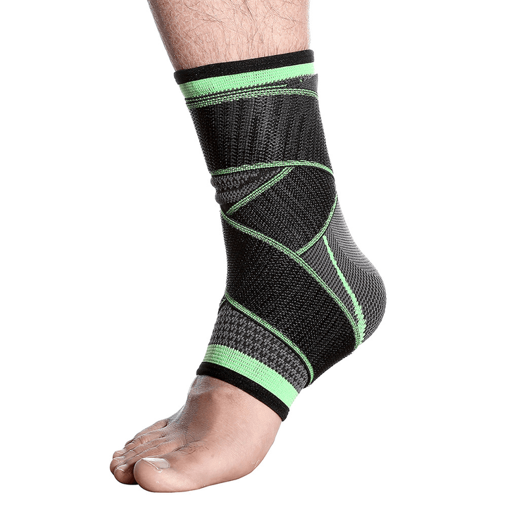 KALOAD 1PC Breathable Ankle Support anti Fatigue Compression Basketball Sports Ankle Guard Fitness Protective Gear - MRSLM