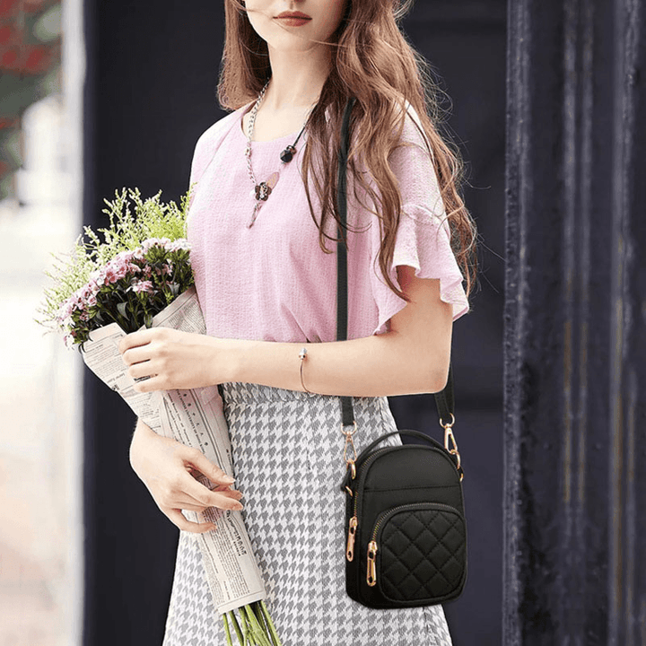 Women Mini Small Phone Bag Crossbody Bag Shoulder Bag for Outdoor - MRSLM