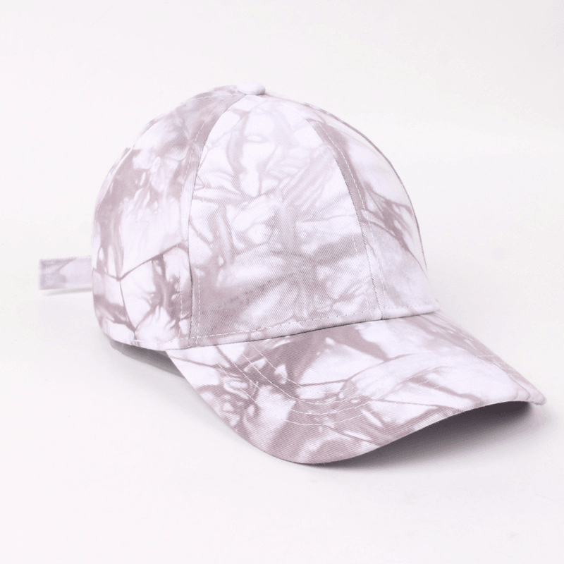 American Baseball Cap Men'S Cross-Border Tie-Dye Fashion Outdoor Hat Ladies Big Cap - MRSLM