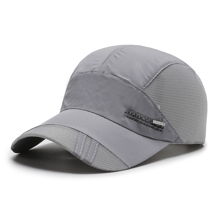 Summer Breathable Mesh Baseball Cap Quick Drying Hats - MRSLM