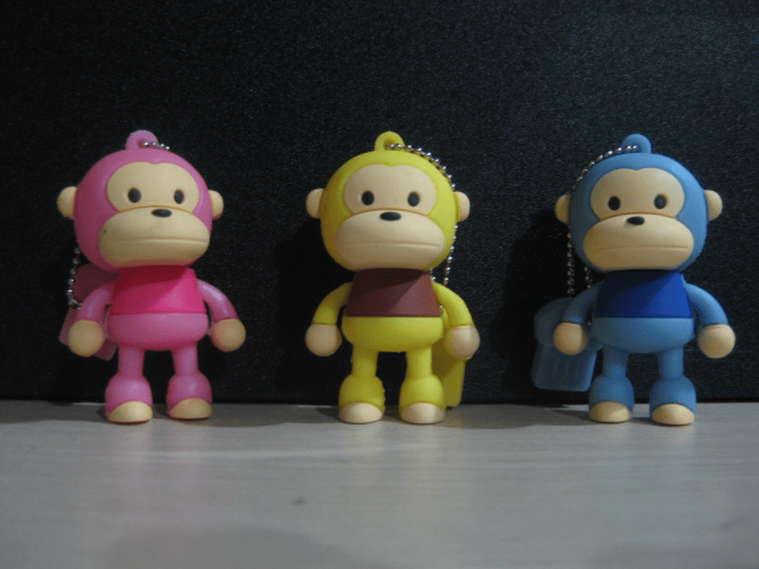 4GB Lovely Monkey USB 2.0 Flash Memory Stick Pen Drive - MRSLM