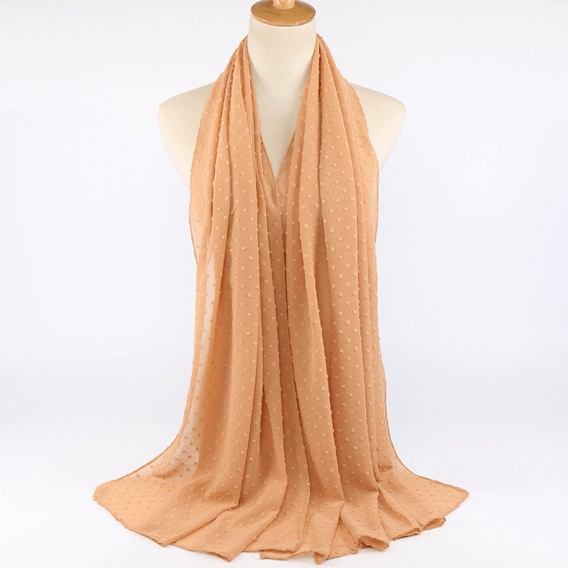 Thick Chiffon Long Scarf - MRSLM