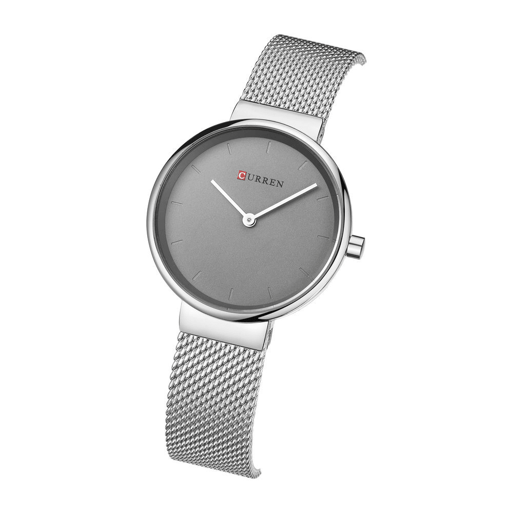 CURREN 9016 Women Quartz Watch Casual Style Simple Dial Luxury Alloy Strap Lady Wristwatch - MRSLM