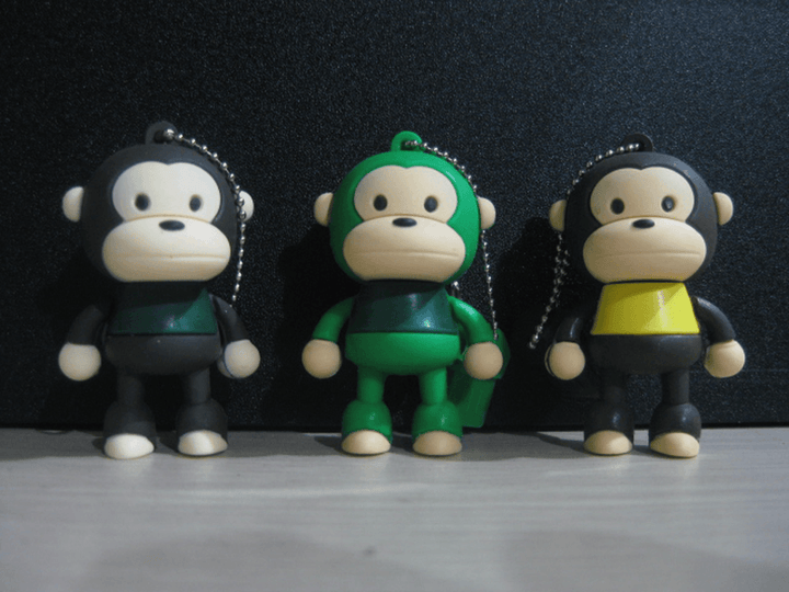 4GB Lovely Monkey USB 2.0 Flash Memory Stick Pen Drive - MRSLM