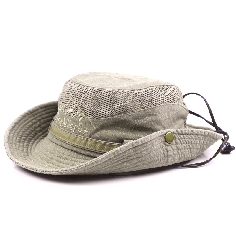 Spring and Summer Outdoor Sunshade Cotton Mesh Ladies Mountaineering Hat - MRSLM