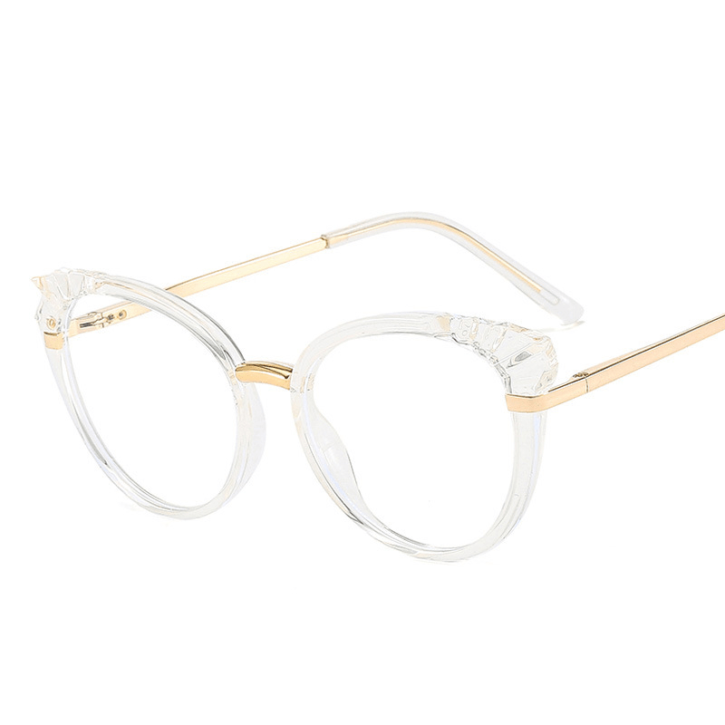 Crystal TR90 Spring Leg Frame Glasses Trendy - MRSLM