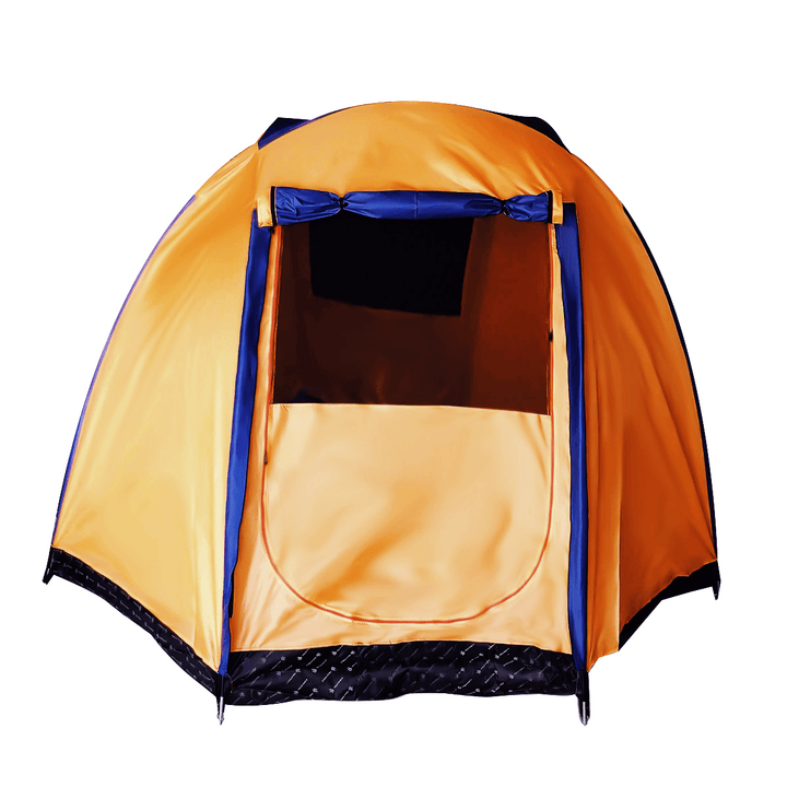 Outdoor 5-6 People Large Tent Waterproof Double Layer Family Canopy Sunshade Outdoor Camping - MRSLM