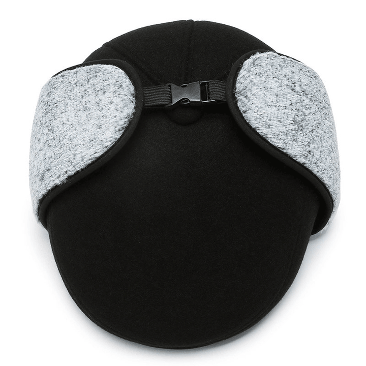 Thickened Earmuffs and Velvet Warm Cotton Cap - MRSLM