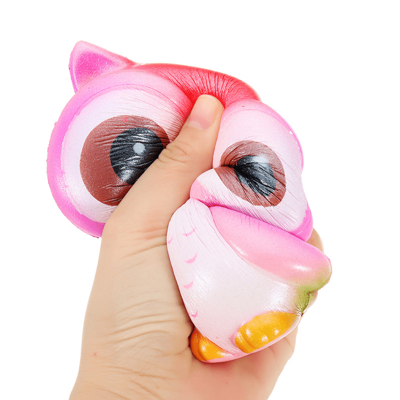 Galaxy Owl Squishy 12.5*12*7Cm Sweet Soft Slow Rising Collection Gift Decor Toy Original Packaging - MRSLM