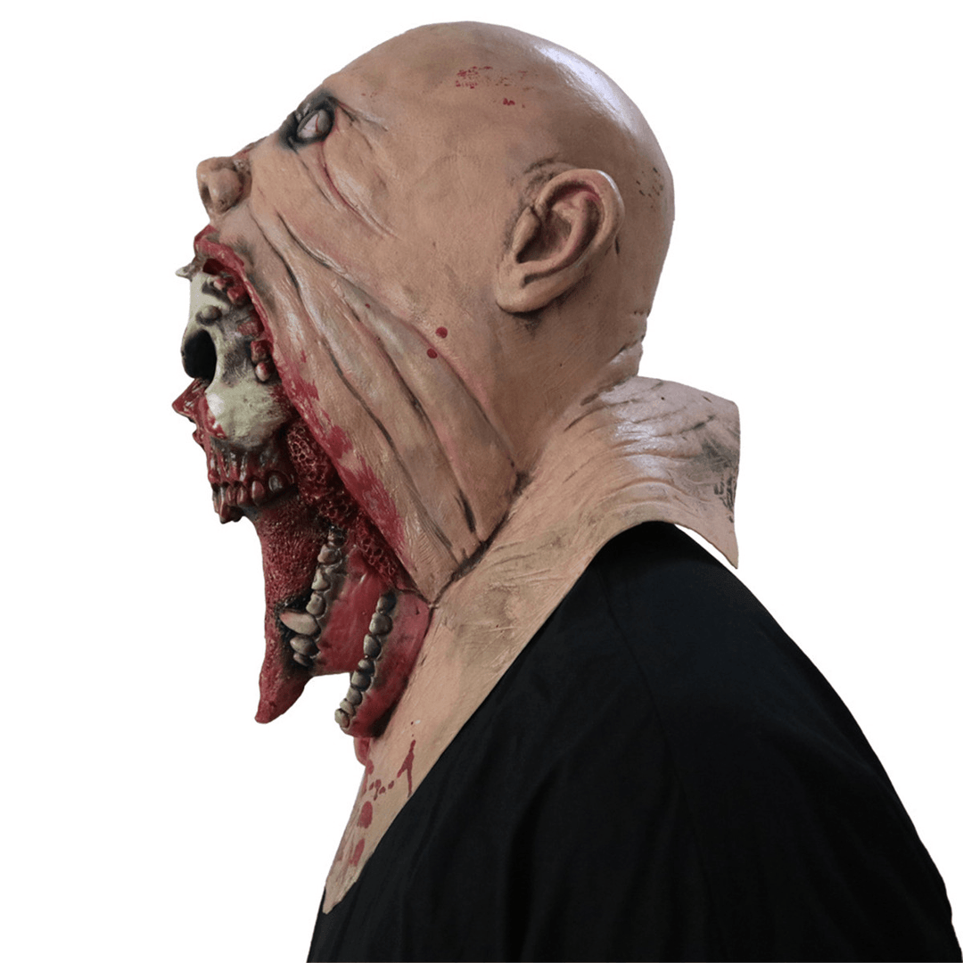 Halloween Adult Sloth Deluxe Latex Mask Scary Costume Fancy Mask Zombie Mask Decoration Props - MRSLM