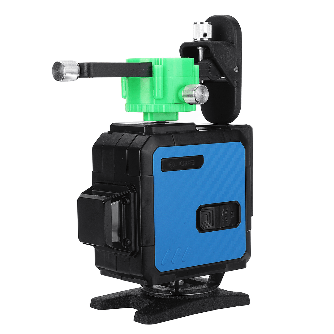 8/12/16 Lines 4D 360° Rotatable Green Light Laser Level Auto Self Leveling Rotary Cross Measure Tool - MRSLM