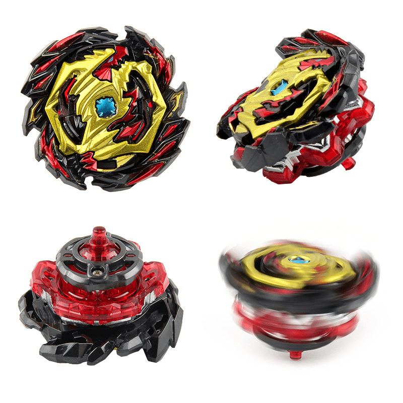 Burst the Fourth Generation GT Series Top Toy B-145 Vicious Dragon with Ruler Launcher Top - MRSLM