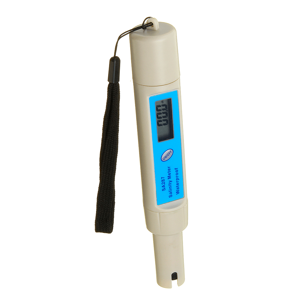 Wattson WS-SA287 0.1Ppt Resolution Salinity Meter Waterproof PH Meter Pen for Aquaculture - MRSLM