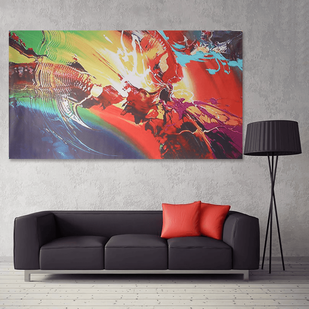 120X60Cm Abstract Ripple Canvas Art Print Oil Paintings Wall Picture Home Decor - MRSLM