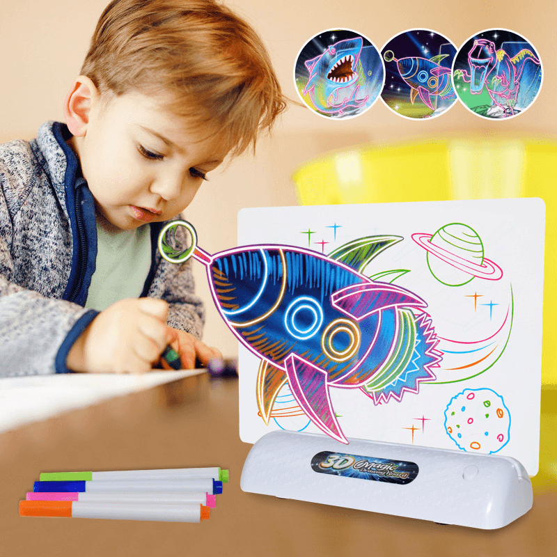 Three-Dimensional Writing Board Graffiti Board - MRSLM