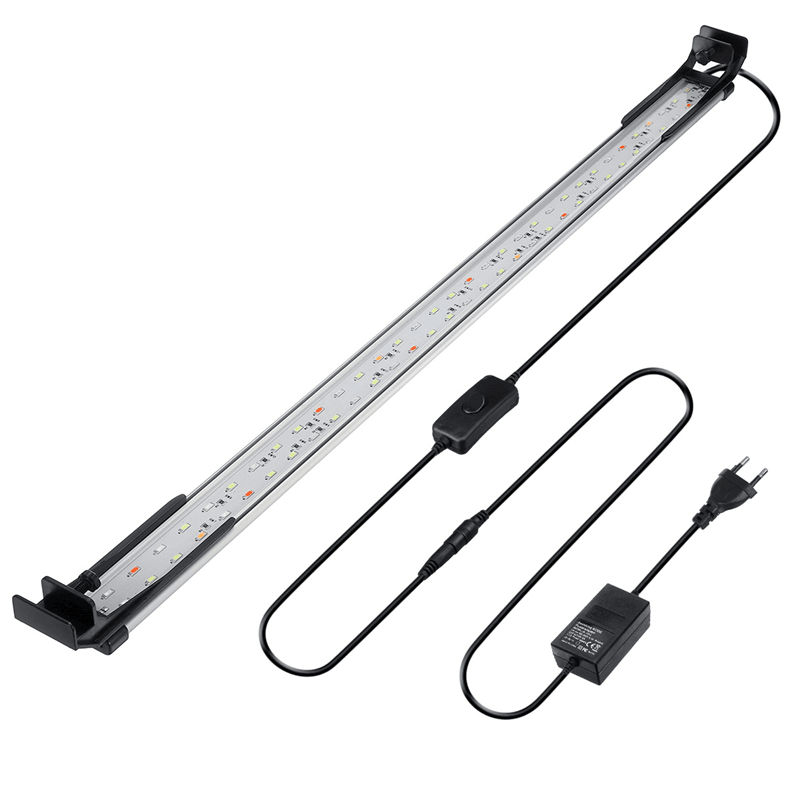 72CM 66LED Aquarium Fish Tank Light High-Bright Double Drainage Water Grass - MRSLM