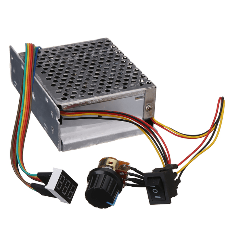 DC 10-55V 60A DC Motor Speed Controller Motor Speed Regulator CW CCW Reversible Switch - MRSLM