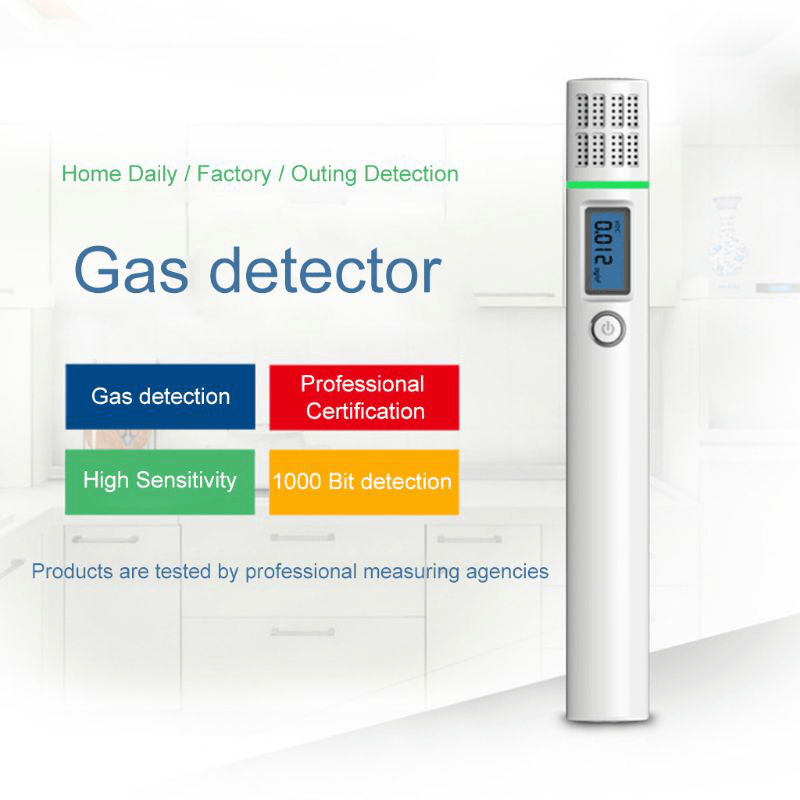 B05 Portable LED Gas Analyzer Combustible Gas Detector Flammable Natural Gas Leak Location Determine Meter Tester LPG GAS Detector - MRSLM