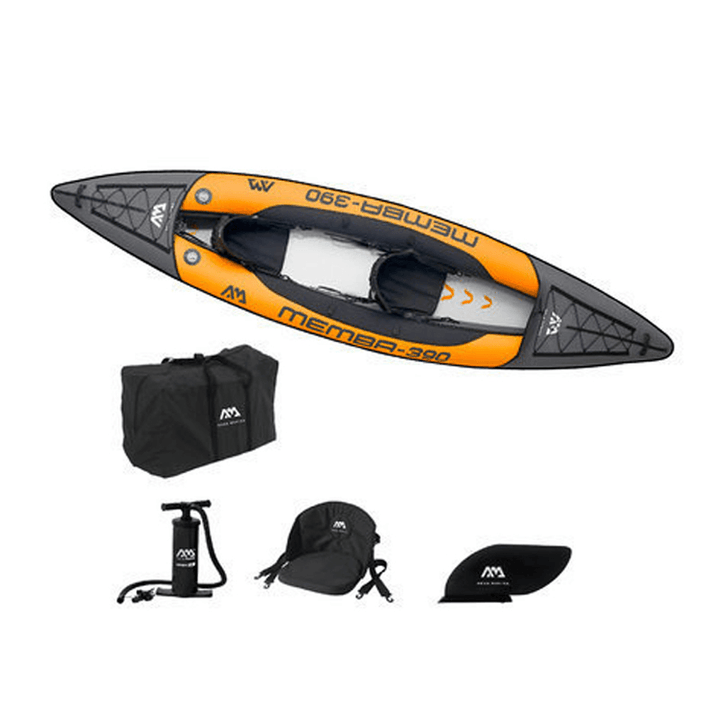 Aqua Marina Inflatable Speed Boat Fishing Single Double Kayak Inflatable Upright Fast Drifting Surfing Racing Rubber Boat Water Tools - MRSLM