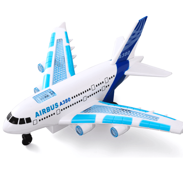 Remote Control Airplane Toy Model Electric Airliner Baby Anti-Collision and Fall-Proof Children'S Airplane Toys - MRSLM