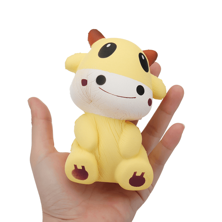 Calf Squishy 6.2*10CM Slow Rising with Packaging Collection Gift Soft Toy - MRSLM