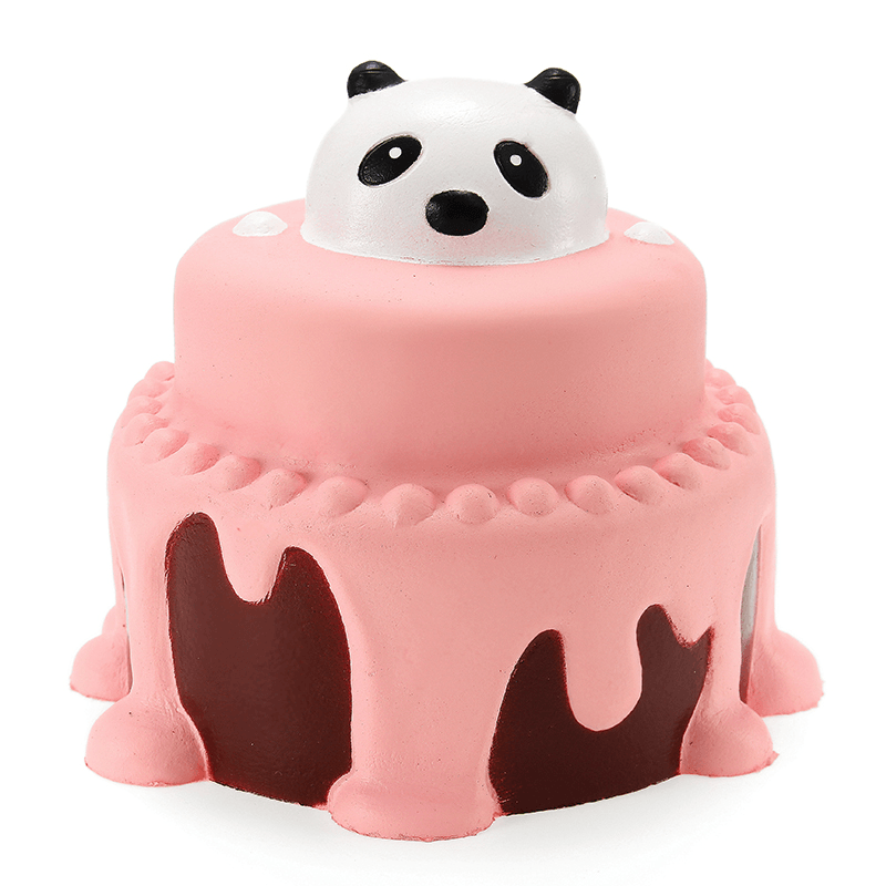 Squishy Panda Cake 12Cm Slow Rising with Packaging Collection Gift Decor Soft Squeeze Toy - MRSLM