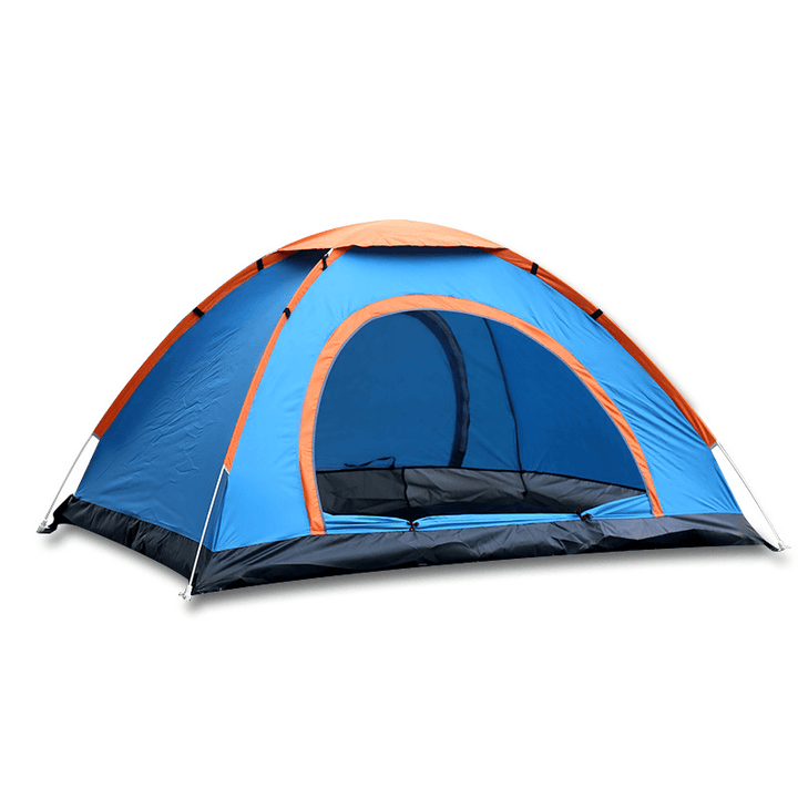 Outdoor Double 2 Persons Camping Tent Automatic Single Layer Beach Sunshade Canopy - MRSLM