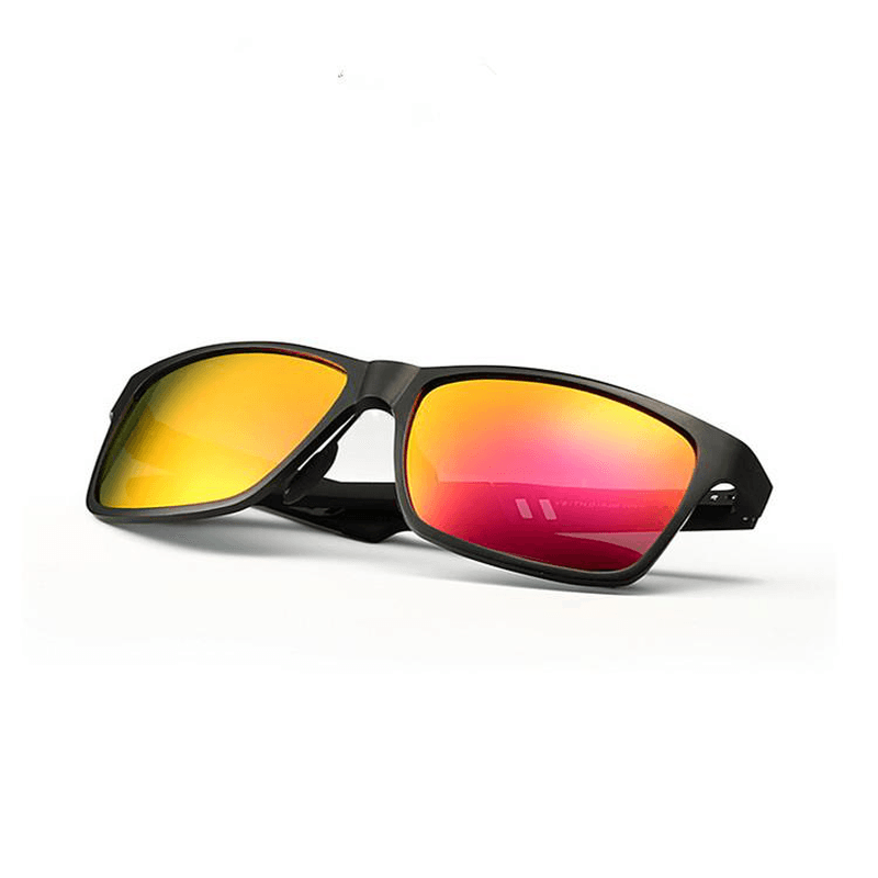 Men Uv Protection Polarized Aluminum Magnesium Alloy Sun Glassess Driving Outdooors Eyeglasseess - MRSLM